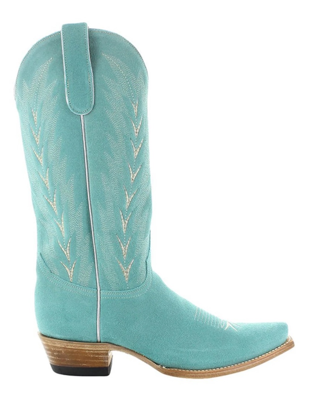 Old Gringo leather suede KARMINA Teal Turquoise Cowboy Boots RTL $595 NIB 9-9.5